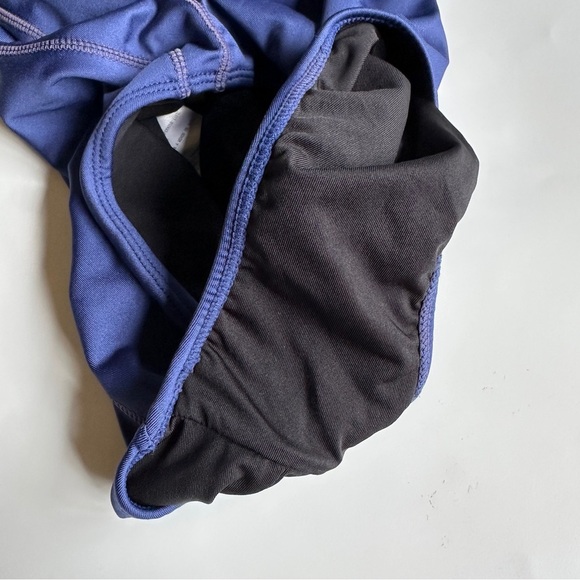 Baleaf Women’s Athletic Training Adjustable Straps One Piece Blue Swimsuit Small - Picture 6 of 10